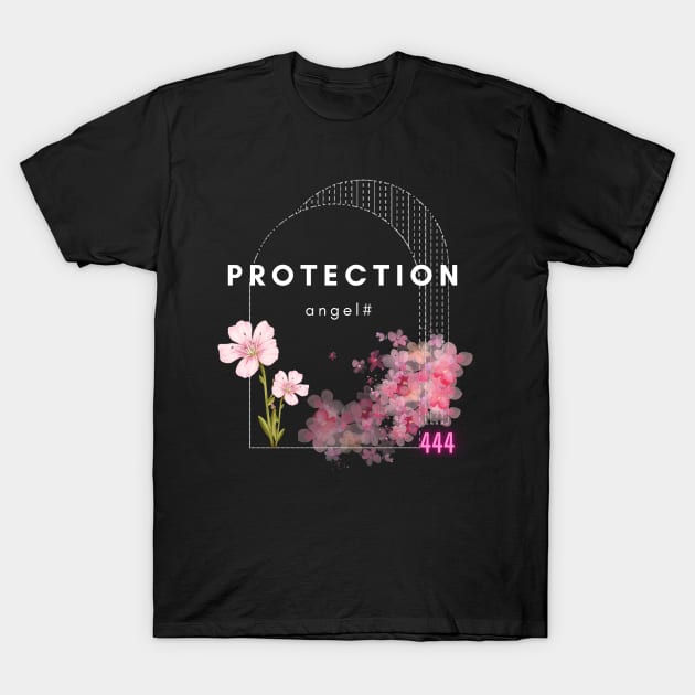 Protection, Angel number 444 T-Shirt by MOFF-